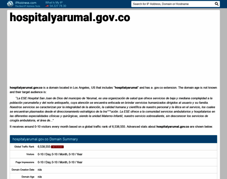 Hospitalyarumal.gov.co.ipaddress.com thumbnail