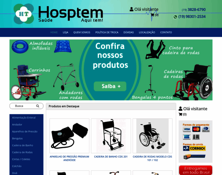 Hosptem.com.br thumbnail