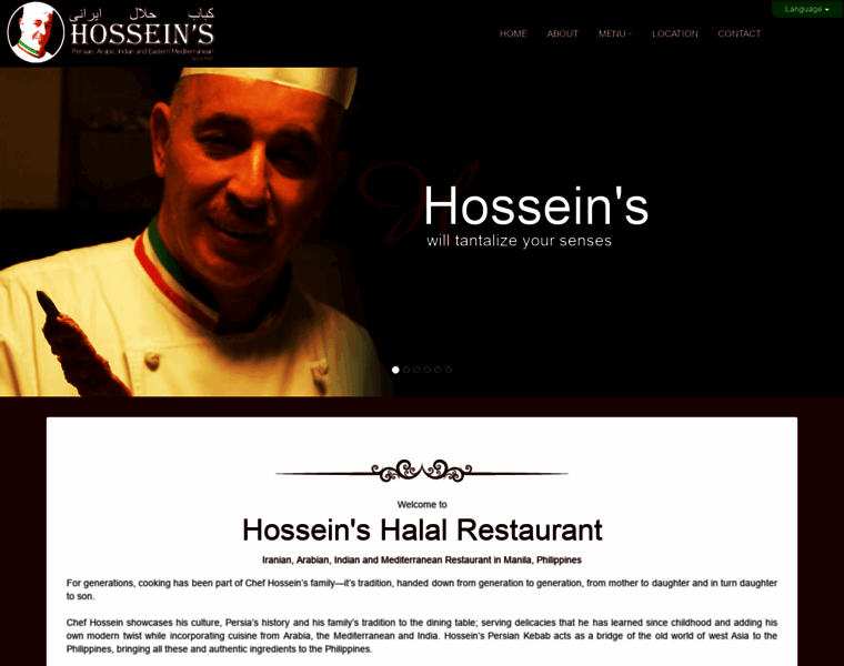 Hosseins.com thumbnail