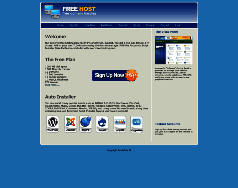 Host-free.tk thumbnail