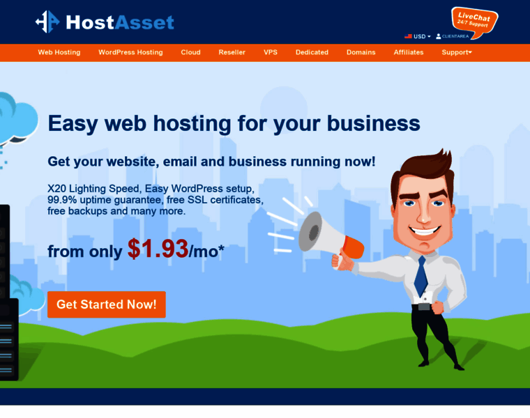 Hostasset.net thumbnail