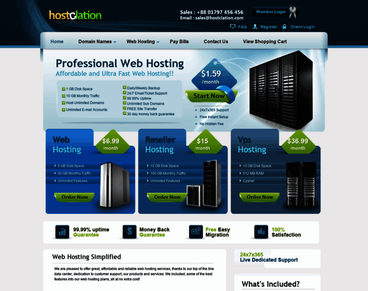 Hostclation.com thumbnail