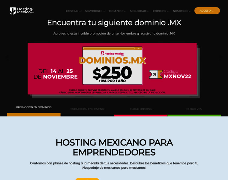 Hosting-mexico.net thumbnail