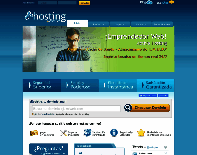 Hosting.com.ve thumbnail