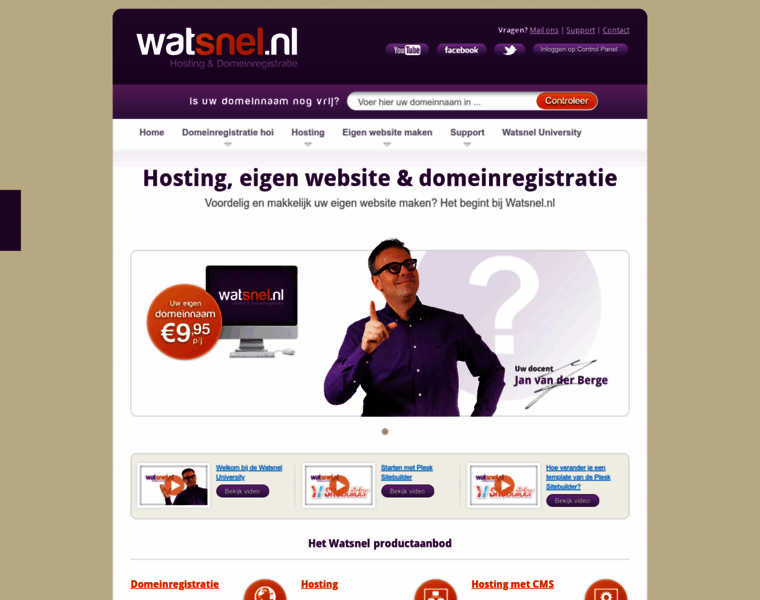 Hosting.watsnel.nl thumbnail