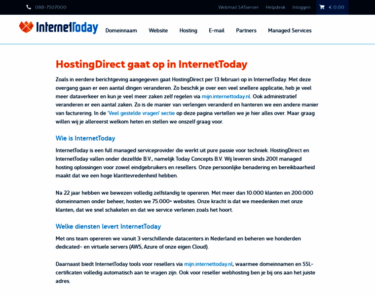 Hostingdirect.nl thumbnail