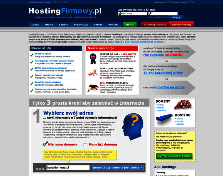 Hostingfirmowy.pl thumbnail