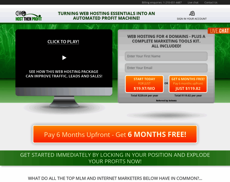 Hostingprofits.com thumbnail Hostingprofits.com thumbnail