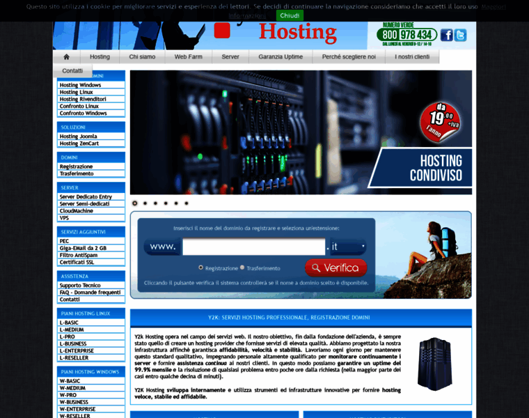 Hostingwebitalia.com thumbnail