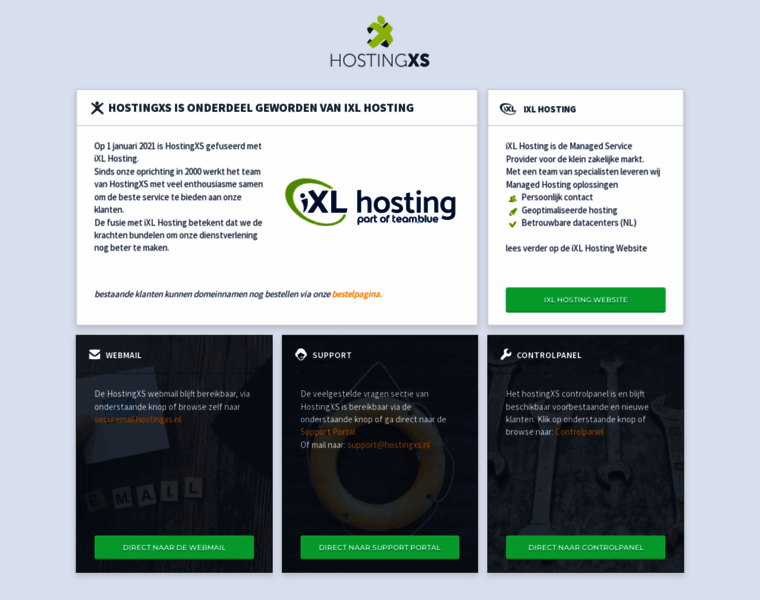 Hostingxs.nl thumbnail