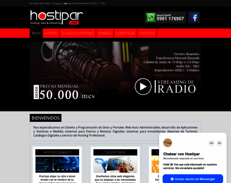 Hostipar.com thumbnail