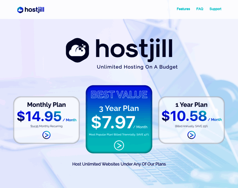 Hostjill.com thumbnail
