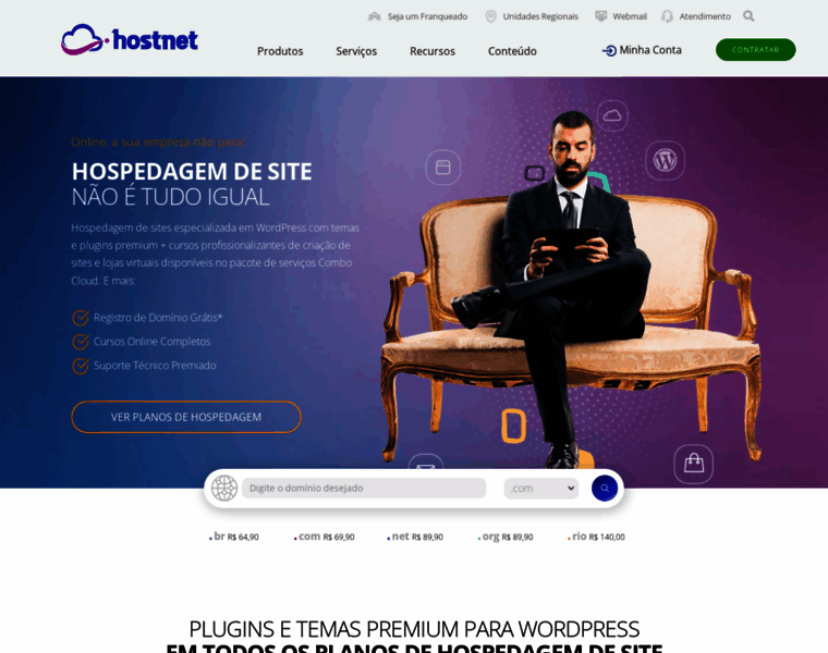 Hostnet.com.br thumbnail