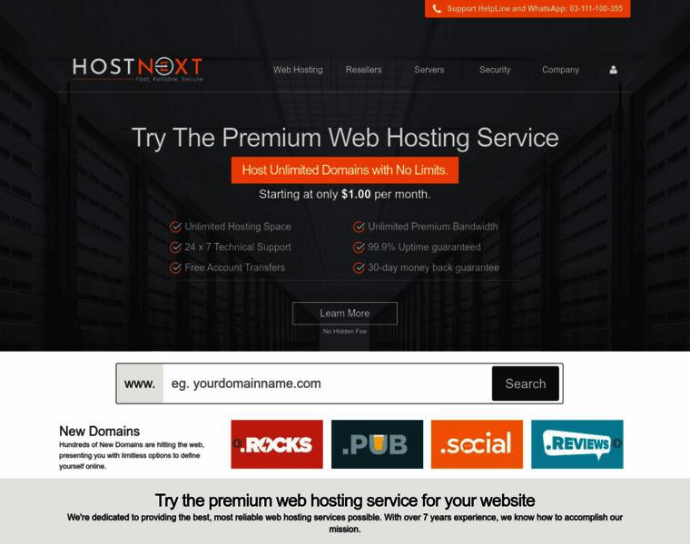 Hostnex.net thumbnail