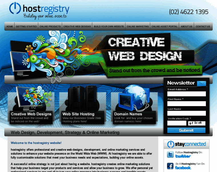 Hostregistry.com.au thumbnail