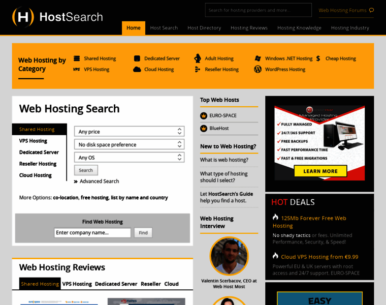 Hostsearch.com thumbnail