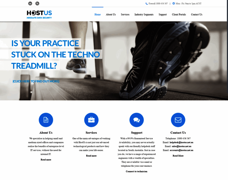 Hostus.net.au thumbnail