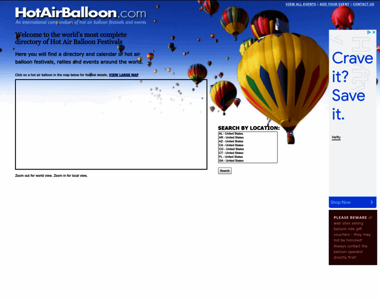 Hotairballoon.com thumbnail