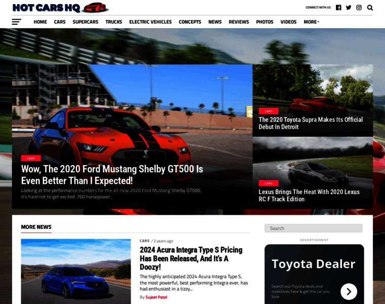 Hotcarshq.com thumbnail