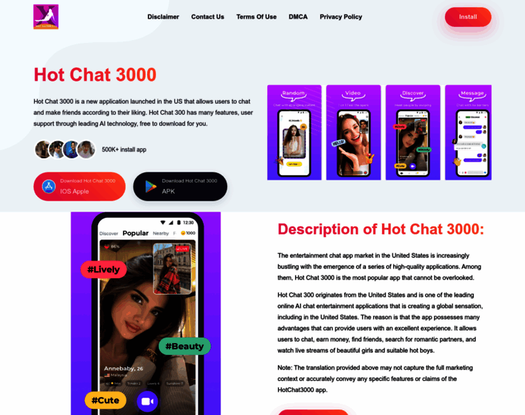 Hotchat3000.live thumbnail