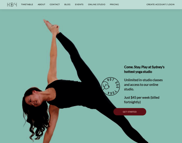 Hotdogyoga.com.au thumbnail Hotdogyoga.com.au thumbnail