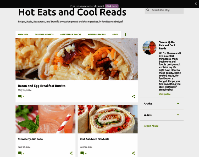 Hoteatsandcoolreads.com thumbnail