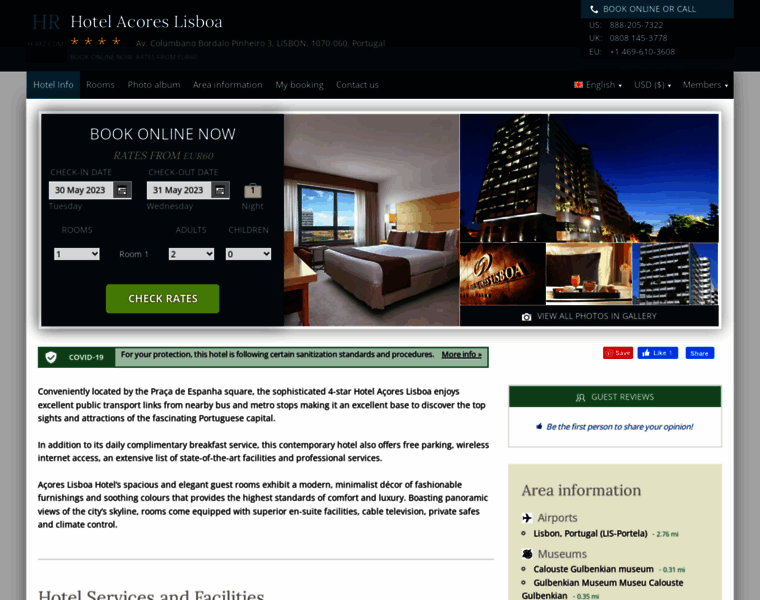 Hotel-acores-lisboa.h-rez.com thumbnail