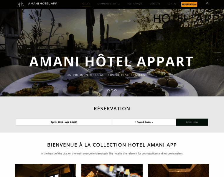 Hotel-amani.com thumbnail