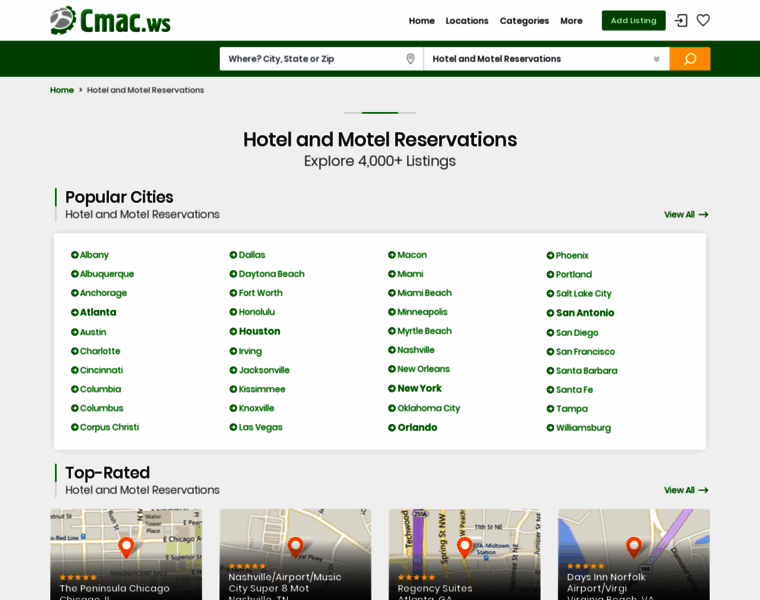 Hotel-and-motel-reservation-services.cmac.ws thumbnail