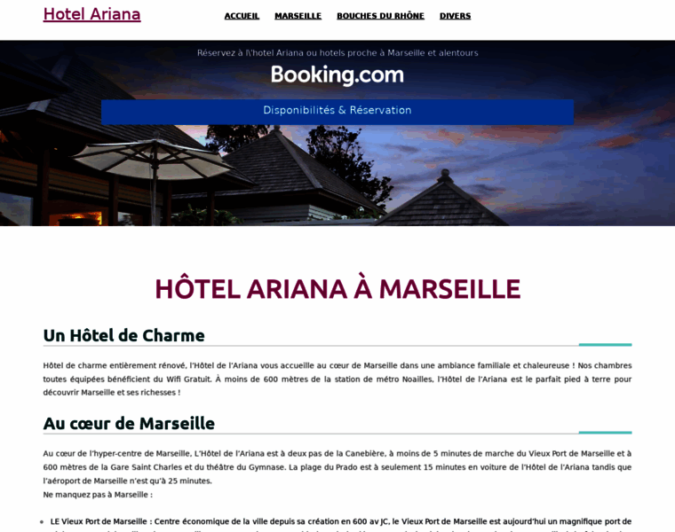 Hotel-ariana.com thumbnail