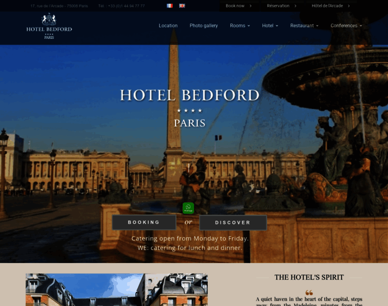 Hotel-bedford.com thumbnail