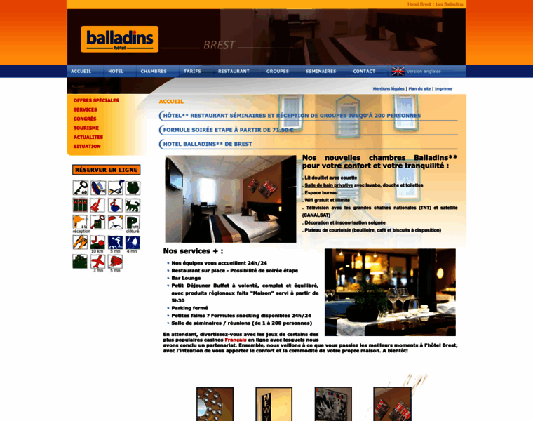 Hotel-brest-balladins.fr thumbnail