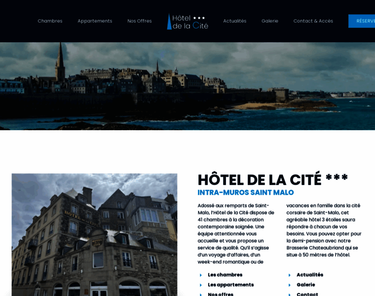 Hotel-cite-st-malo-bretagne.com thumbnail