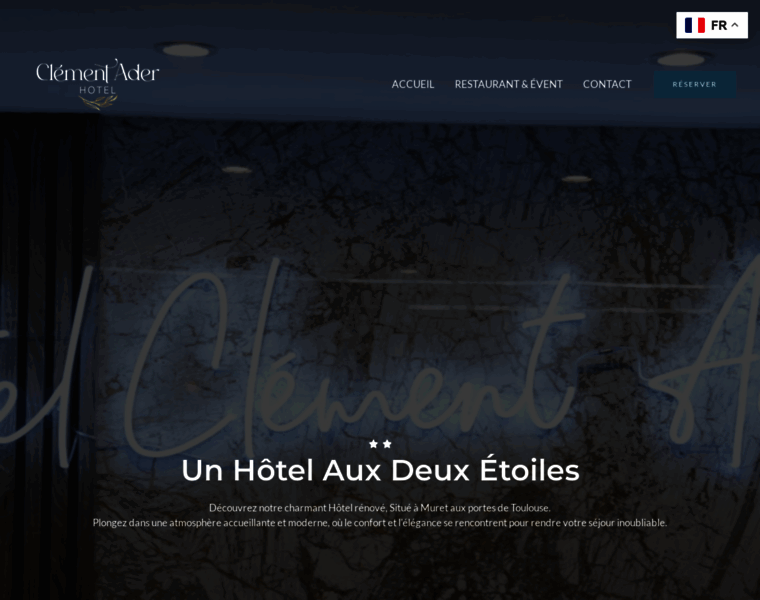 Hotel-clement-ader-muret.com thumbnail