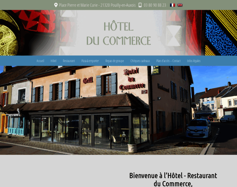 Hotel-commerce-pouilly.com thumbnail