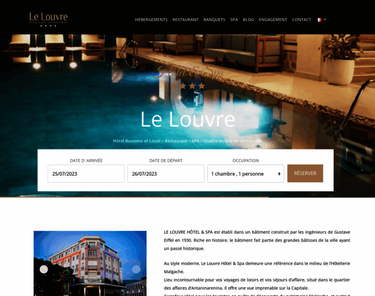 Hotel-du-louvre.com thumbnail