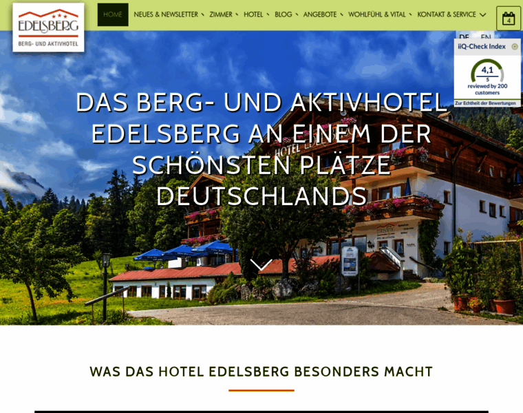 Hotel-edelsberg.de thumbnail