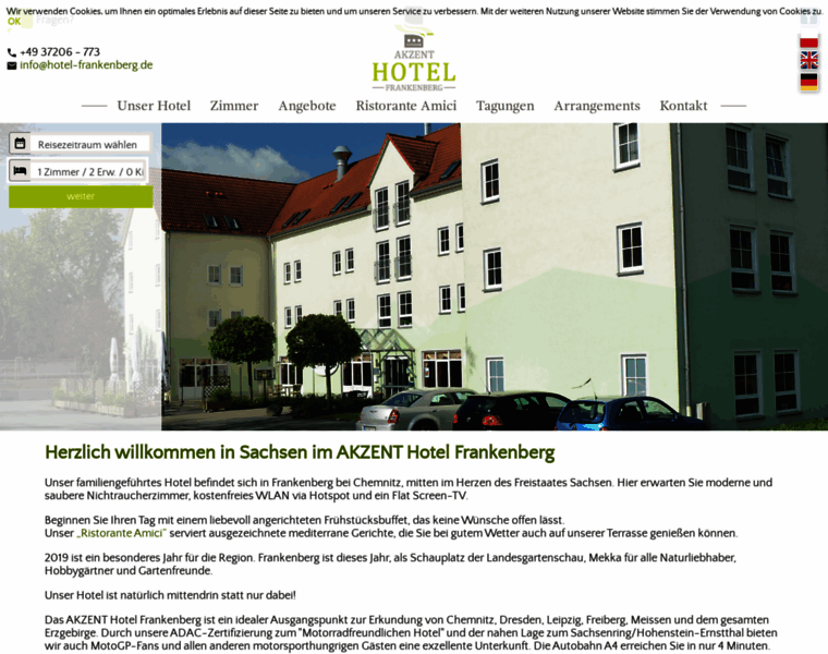 Hotel-frankenberg.de thumbnail