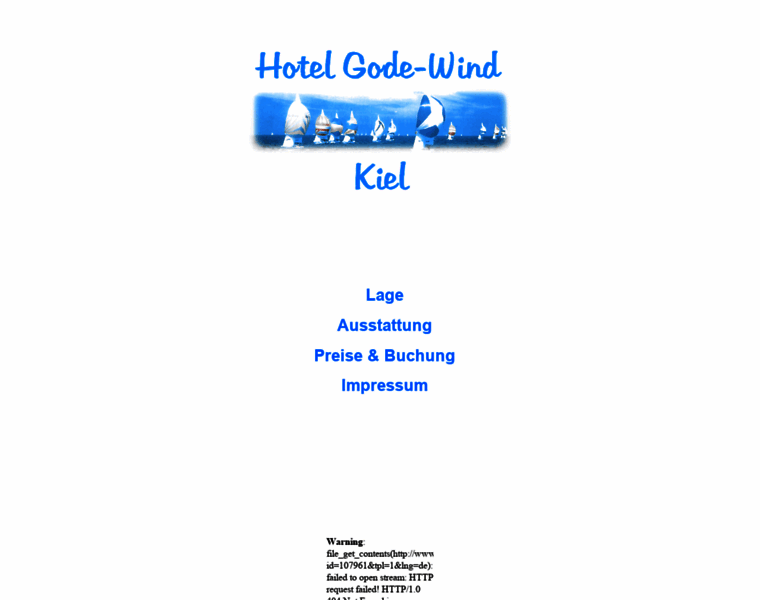 Hotel-gode-wind-kiel.de thumbnail