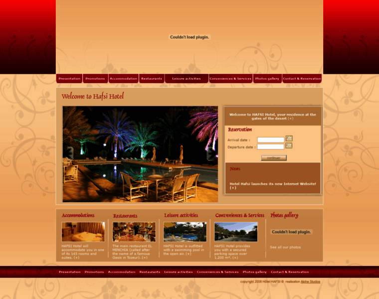 Hotel-hafsi.com thumbnail