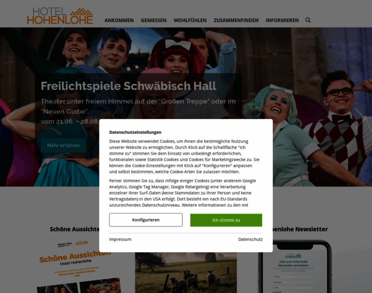 Hotel-hohenlohe.de thumbnail