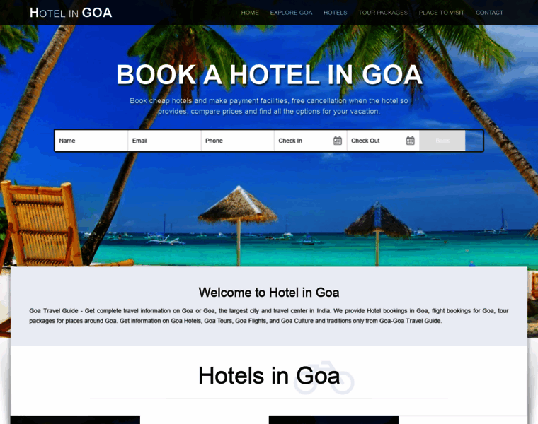 Hotel-in-goa.com thumbnail