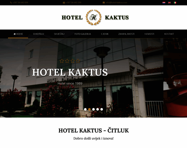 Hotel-kaktus.com thumbnail