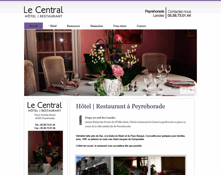 Hotel-le-central.com thumbnail