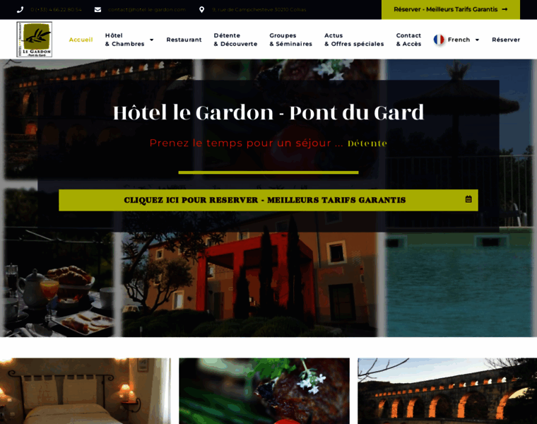 Hotel-le-gardon.com thumbnail