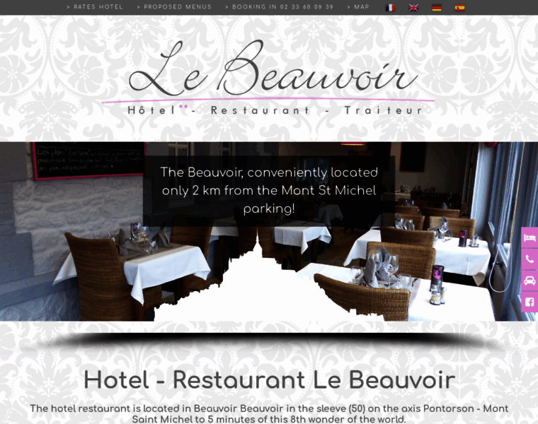 Hotel-lebeauvoir.com thumbnail