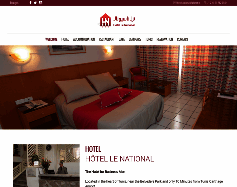 Hotel-lenational.com thumbnail