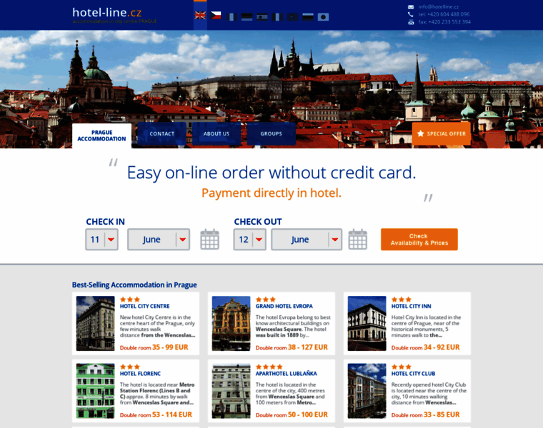 Hotel-line.cz thumbnail