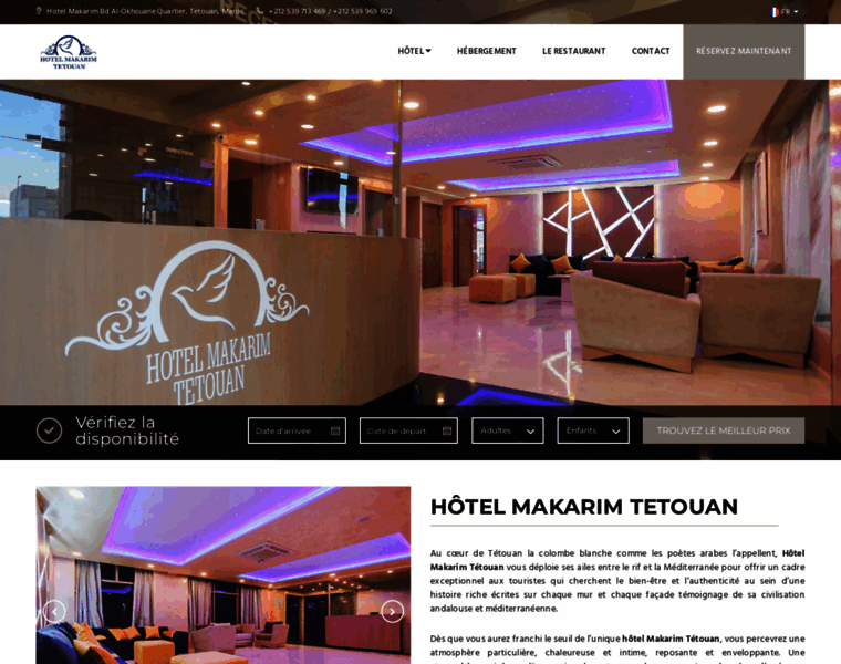 Hotel-makarim-tetouan.com thumbnail