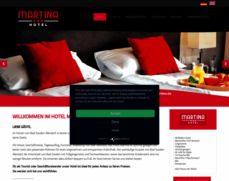 Hotel-martina.de thumbnail